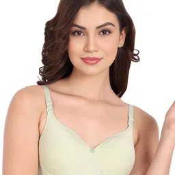 Liigne Pack Of 6 Solid full Coverage Lightly Padded Everyday Bra image 4