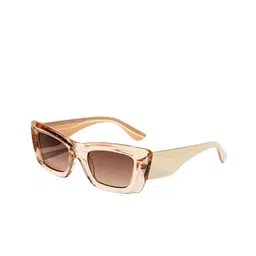 Vintage Women Rectangle Sunglasses with UV Protected Lens image 1