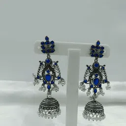 MERA HAAT Contemporary Jhumkas Earrings-picture-29