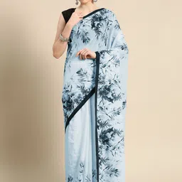 BUTA BUTI Floral printed Pure Cotton Saree-picture-26