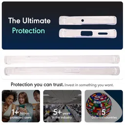 SPRIG Solid Transparent Back Cover For Nothing Phone 1 Mobile Accessories image 5