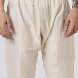 Anouk Men Ethnic Motifs Embroidered Regular Sequinned Kurta with Pyjamas image 5