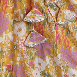 The Magic Wand Girls Printed Ready to Wear Lehenga & Blouse With Dupatta image 5