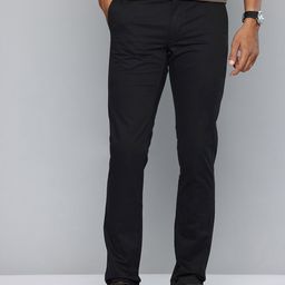 Indian Terrain Men Brooklyn Slim Fit Trousers-picture-32