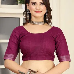 Moda Rapido Floral Zari Saree image 2