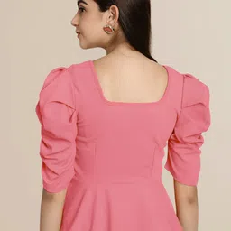 Mast & Harbour Women Pack of 2 Puff Sleeve Top image 5
