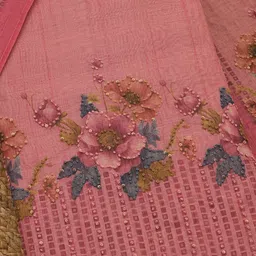 Soch Printed Linen Unstitched Dress Material image 2