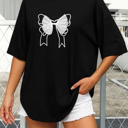 SZN Oversized Graphic Printed Drop-Shoulder Sleeves T-Shirt-image-86