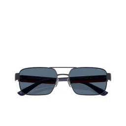 POLO RALPH LAUREN Men UV Protected Blue Lens Rectangle Sunglasses - 0PH316194368058 image 3