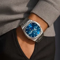 ZAADRAN Unisex Patterned Dial & Stainless Steel Bracelet Style Straps Analogue Chronograph Automatic Watch-picture-24