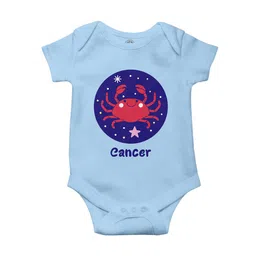 THE PRINT PLATTER Infants Cancer Printed Cotton Envelope Neck Ultra Bio Wash Bodysuit-image-97
