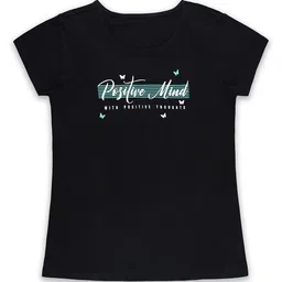 Wish Karo Women Typography Printed Round Neck Cotton T-shirt-image-83