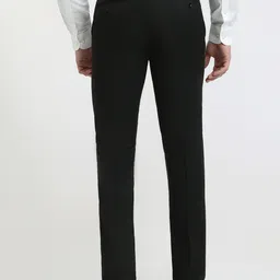 Raymond Men Mid-Rise Regular Fit Flat Front Formal Trousers image 4