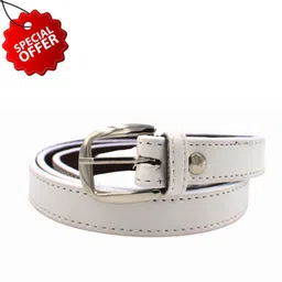 niddleman Women Party, Casual, Formal White Artificial Leather Belt-picture-19