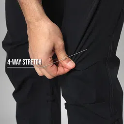 Reccy Men Relaxed Straight Leg Wrinkle Free Sun Protected Tall Length Trouser image 3