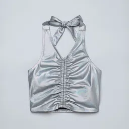 taffykids Girls Halter Neck Crop Top-image-44