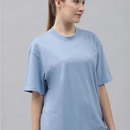 The Roadster Lifestyle Co Short Sleeves Oversized T-Shirt-image-90