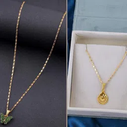SZN Brass Gold-Plated Necklace-picture-35