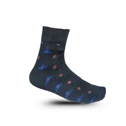 MJE 5-Pcs Patterned Cotton Ankle Length Socks image 4