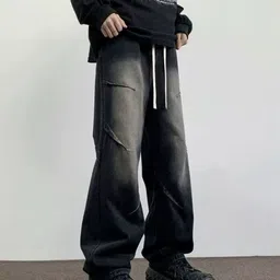 KPOP Men Relaxed Trousers-picture-34