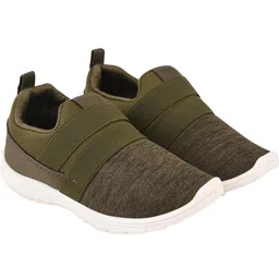 PU-PINE Boys Olive Textured Sneakers-picture-30