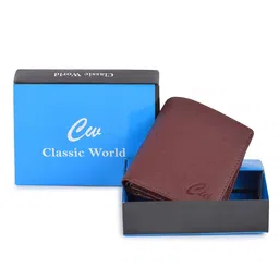 classic world Men PU Two Fold Wallet-picture-30