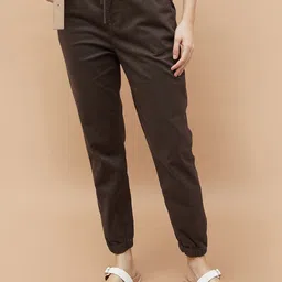 Fame Forever by Lifestyle Women Jogger Easy Wash Zip Trousers-image-23