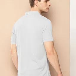 INVICTUS Men Self Design Polo Collar T-shirt image 4