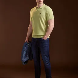 THE BEAR HOUSE Men Polo Collar Slim Fit T-shirt image 4