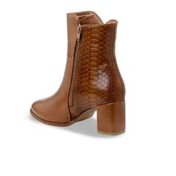 Bxxy PU Work High-Top Block Pumps image 3