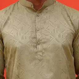 Jompers Men Geometric Kurta image 5