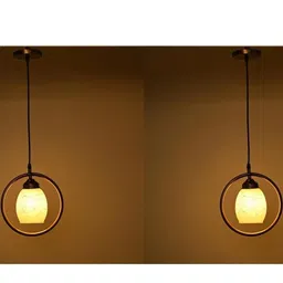 SOMIL Printed Glass Cylinder Ceiling Lamps-picture-33