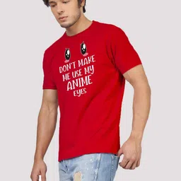 Greylongg Typography Printed Round Neck Cotton Regular Fit T-shirt-image-68