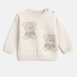 Chicco Boys Animal Woollen Pullover with Embroidered Detail-picture-25
