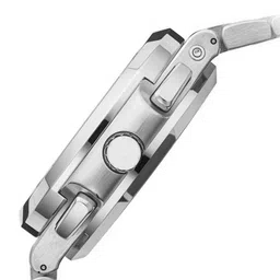 Carlton London Men Patterned Dial & Stainless Steel Bracelet Style Straps Analogue Watch CLSTFBLUM image 3