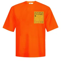 KNN Calcutta Unisex Graphic Printed Round Neck Cotton Oversized T-shirt image 4