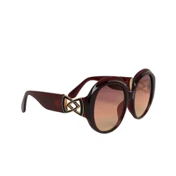 London Rag Women Round Sunglasses with UV Protected Lens SG152_Brown-image-19