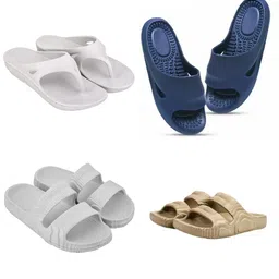 Feel alive Men Set of 4 Slider Flip Flops-picture-22