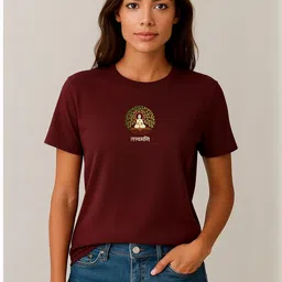 Anikmart Women Printed Pure Cotton T-shirt-picture-18