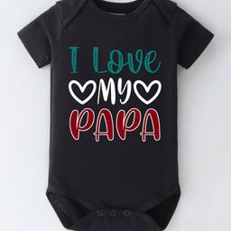 BLUSHES Infants Father's Day Theme Printed Pure Cotton Bodysuit-picture-11
