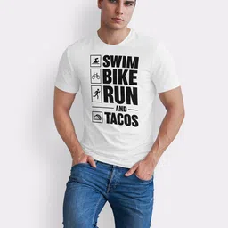 Seekbuylove Men Typography Printed Bio Finish T-shirt image 4