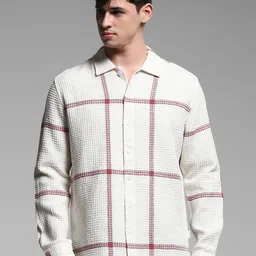 Jack & Jones Men Opaque Checked Casual Shirt-picture-22