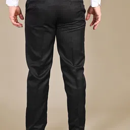 MANCREW Men Tailored Regular Fit Formal Trousers image 4