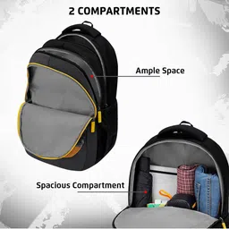 Safari Unisex Typography Backpack image 5