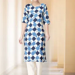 7Threads Women Printed Regular Kurta with Trousers-picture-29