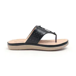 PICSON Women Textured Open Toe Flats image 2