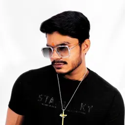 Utkarsh Gold-Plated Geometric Pendants with Chains image 4