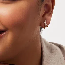 VAMA Geometric Studs Earrings image 4