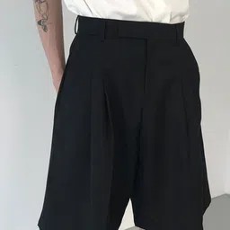 StyleCast Men Regular Fit Mid-Rise Cotton Shorts image 4