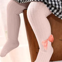 SYGA Girls Bow Detailed Mosquito-Proof Pantyhose Stockings-image-15